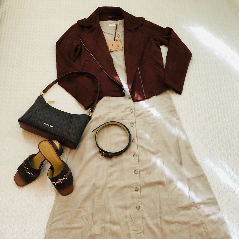 Elegant Beige maxi dress